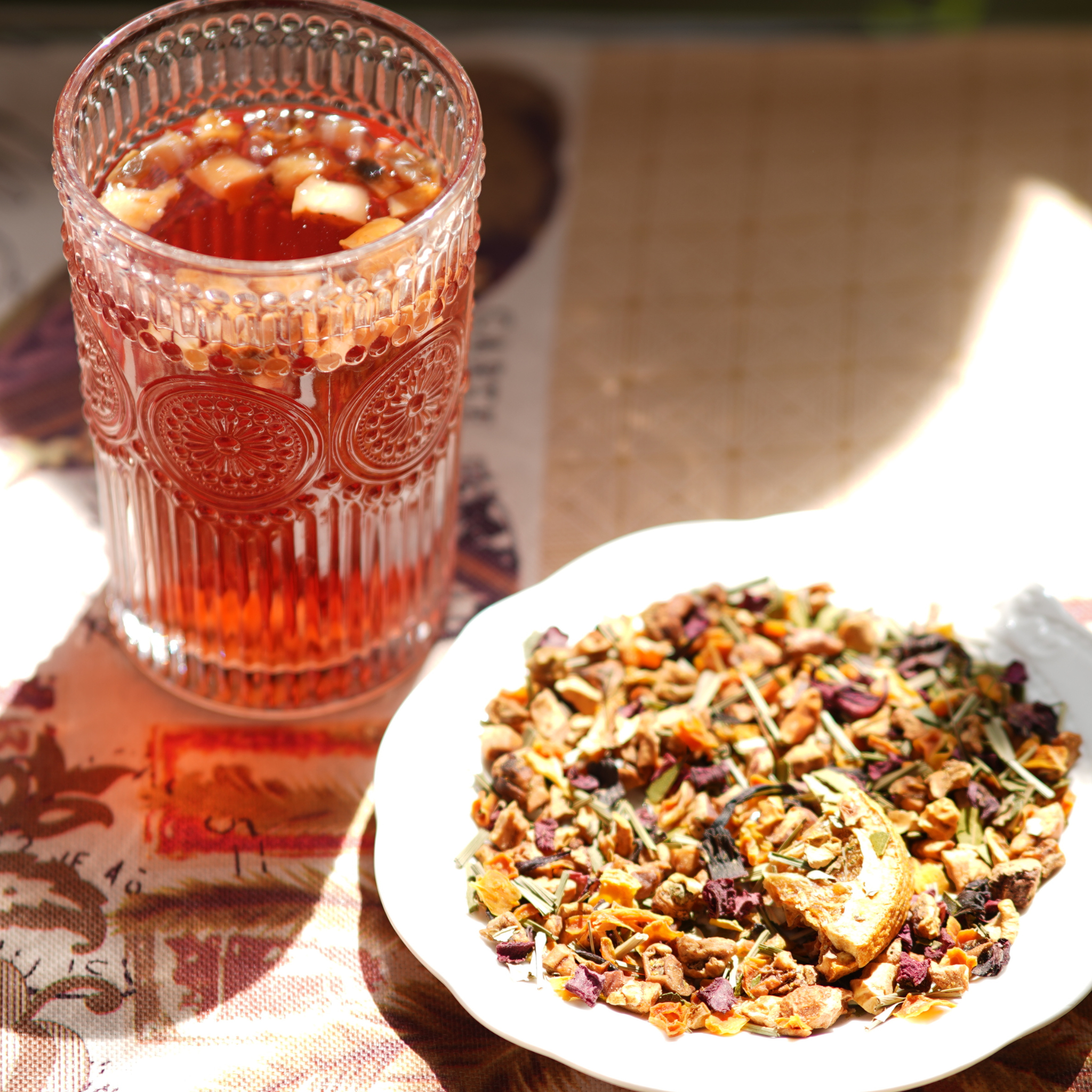 Grapefruit & Orange Herbal Tea: A Natural Boost for Skin, Immunity, and Stress Relief