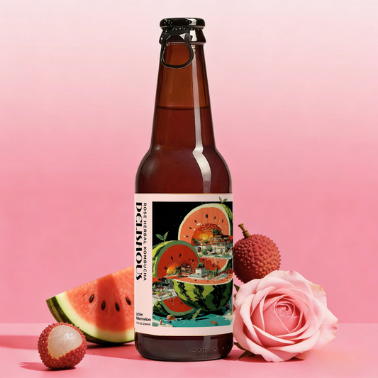 ROSE HERBAL KOMBUCHA